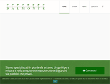 Tablet Screenshot of dalmontegaspare.com